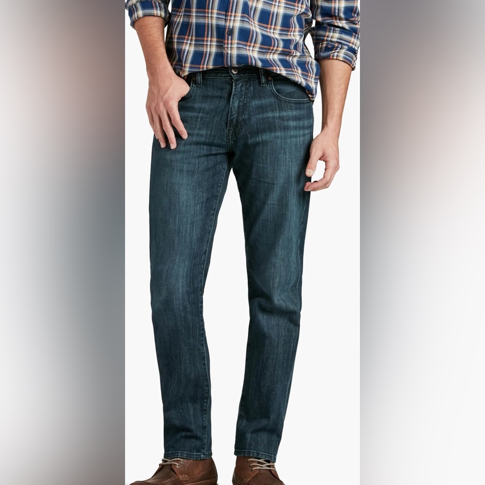 Lucky Brand Men's Dark Blue Straight Jeans #221 EXCELLENT CONDITION